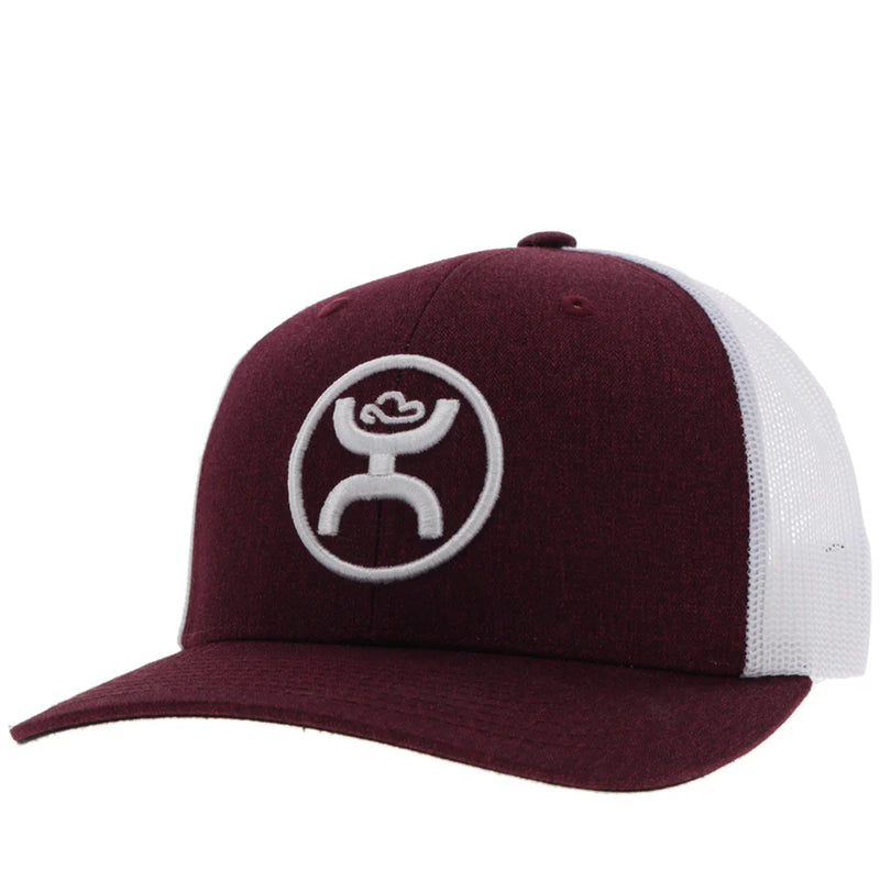 Load image into Gallery viewer, 2409T-MAWH - Hooey "O-Classic" Maroon/White Hat
