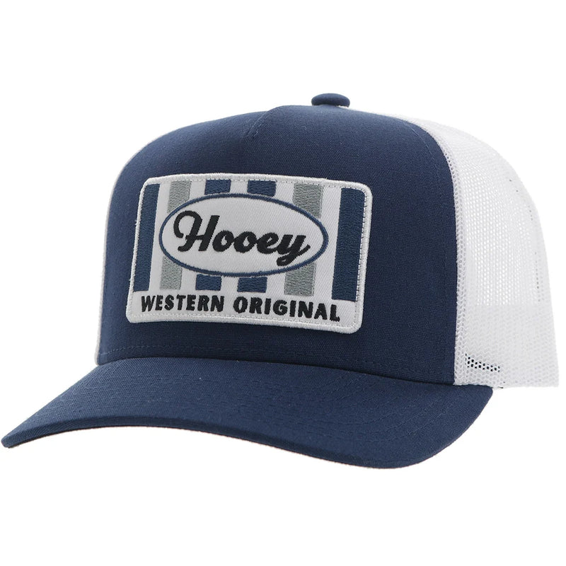 Load image into Gallery viewer, 2411T-NVWH - Hooey "Sudan" Hat Navy/White W/Patch
