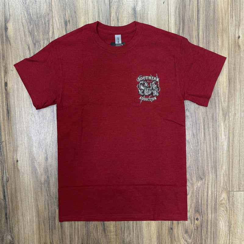 Load image into Gallery viewer, 6154 - Southern Addiction Greater Love Hath No Man T Shirt
