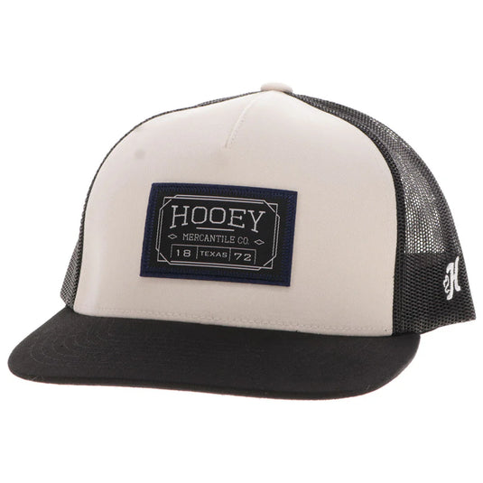 2502T-TNBK - Hooey "Doc" Hat Tan/Black w/Rectangle Patch