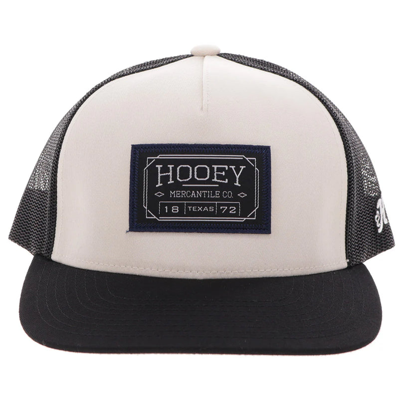 Load image into Gallery viewer, 2502T-TNBK - Hooey "Doc" Hat Tan/Black w/Rectangle Patch
