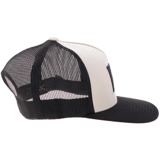 2502T-TNBK - Hooey "Doc" Hat Tan/Black w/Rectangle Patch