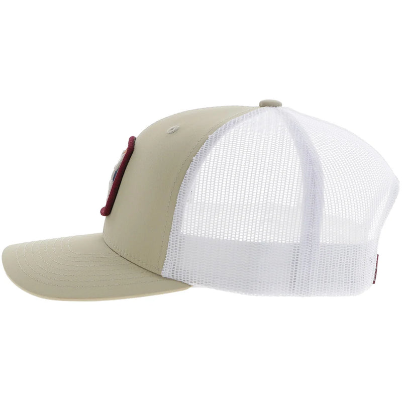 Load image into Gallery viewer, 2524T-TNWH - Hooey "Zenith" Hat Tan/White W/ Serape Patch
