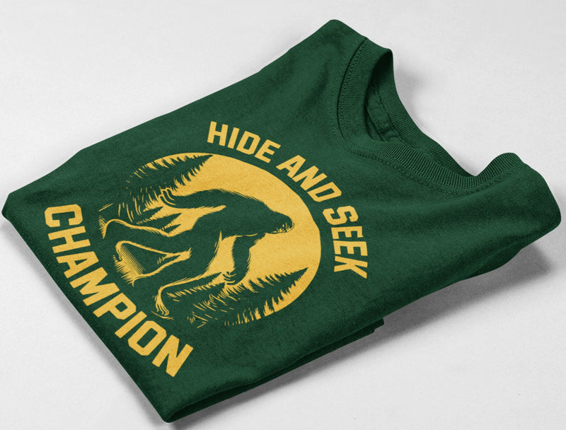 Load image into Gallery viewer, VT4 - Hide And Seek Champion T-Shirt - Funny Graphic Tee For Men
