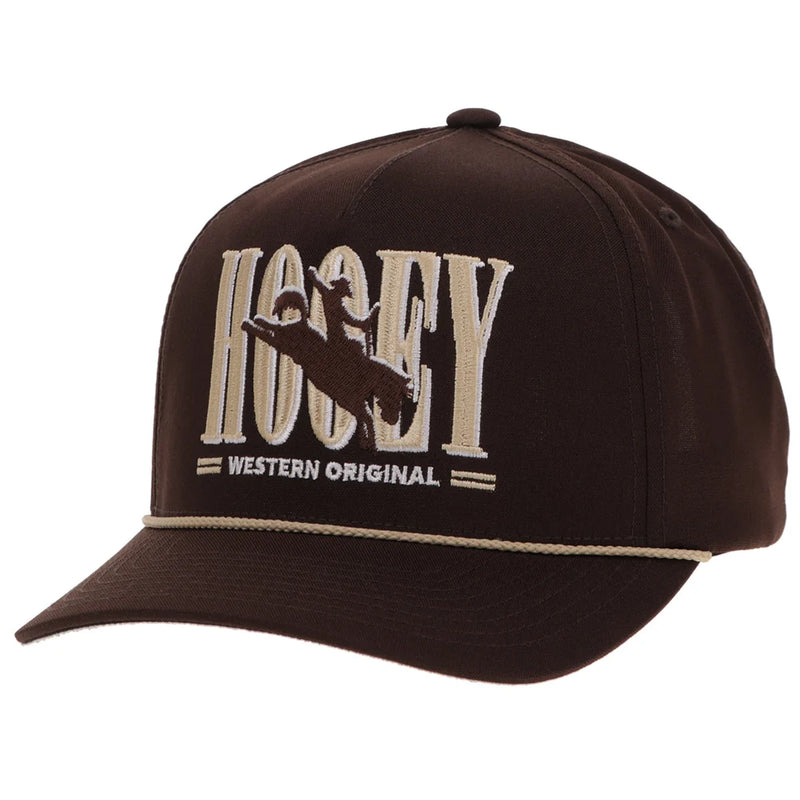 Load image into Gallery viewer, 2569T-BR - Hooey "Wild Ride" Hat Brown W/ Hooey Embroidered Logo
