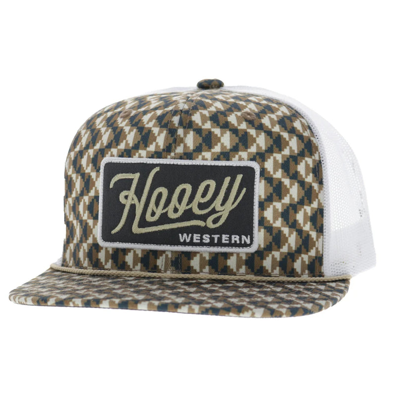 Load image into Gallery viewer, 2648T-TNWH - Hooey "Lakota" 6-Panel Trucker Snapback Hat Tan/White
