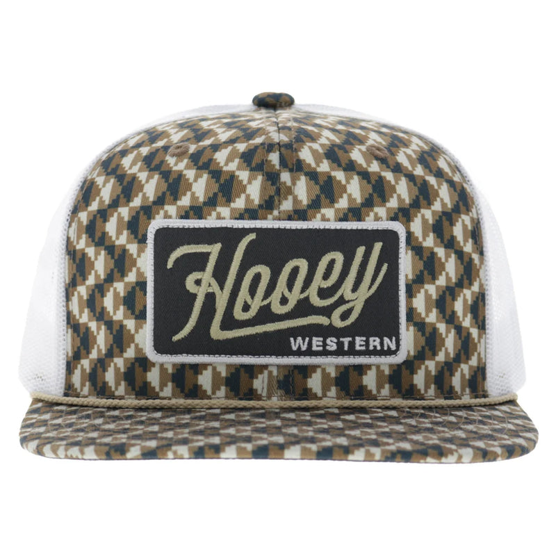 Load image into Gallery viewer, 2648T-TNWH - Hooey "Lakota" 6-Panel Trucker Snapback Hat Tan/White
