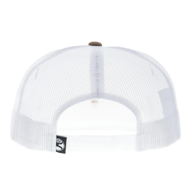 Load image into Gallery viewer, 2658T-CRWH - Hooey "Trip" 5-Panel Trucker Snapback Hat Cream/White
