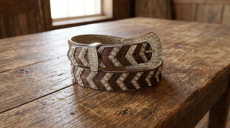 Load image into Gallery viewer, N3489402 - Nocona Women's Brown Belt
