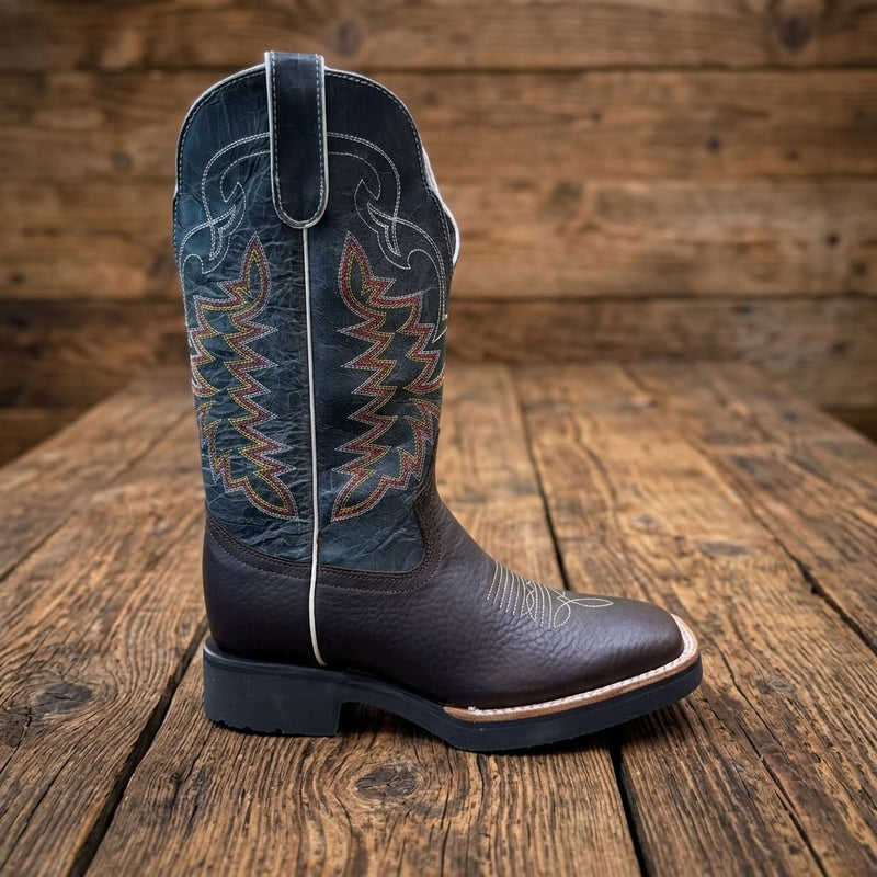 Load image into Gallery viewer, CP8003 - Cowboy Prayer Chocolate Brown Cowboy Boot
