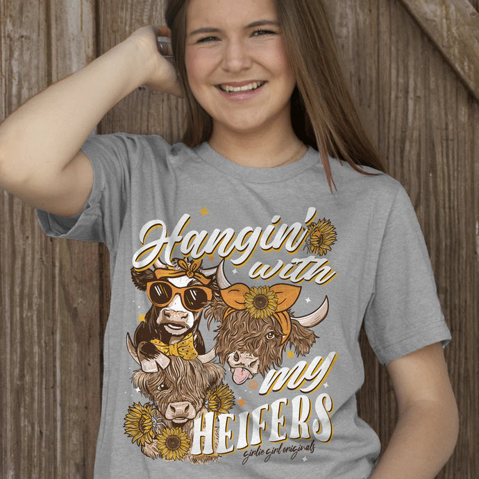 2769 - Hangin' With My Heifers T Shirt