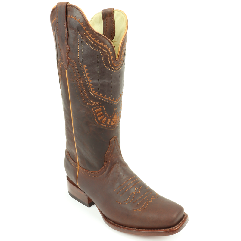 Load image into Gallery viewer, 2801 - RockinLeather Women&#39;s Espresso Shedron Western Boot
