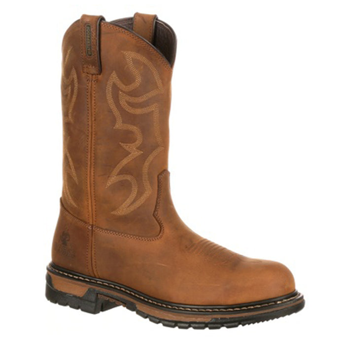 2809 - Rocky Original Ride Branson Steel Toe Waterproof Western Boots