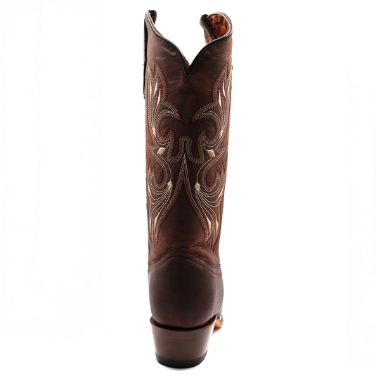 2820 - RockinLeather Women's Mad Dog Cowhide Snip Toe Western Boot