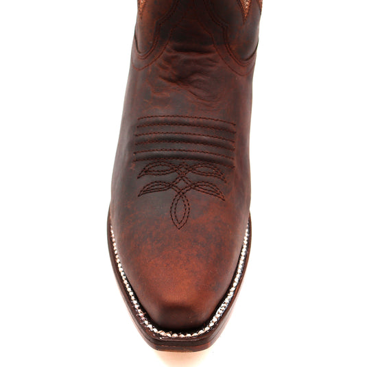 2820 - RockinLeather Women's Mad Dog Cowhide Snip Toe Western Boot