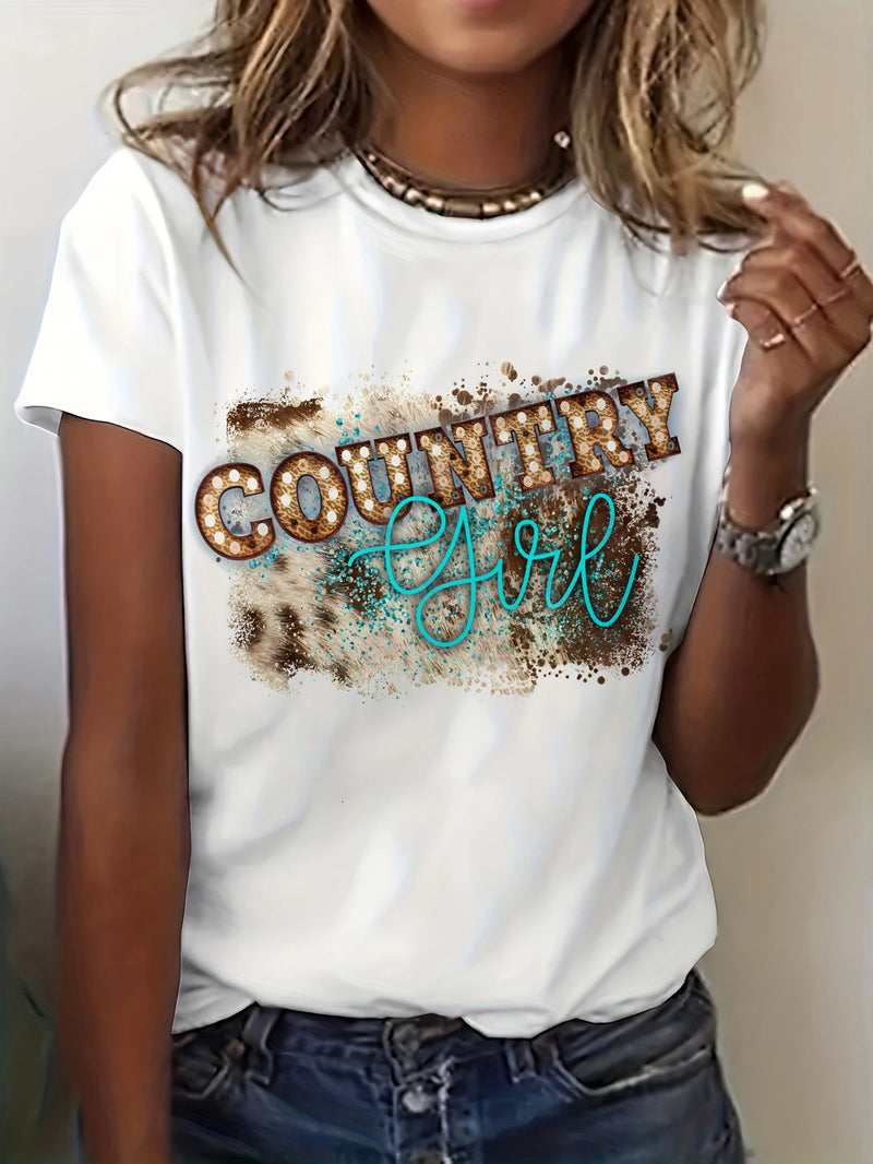 Load image into Gallery viewer, TMTSHT44 - Women&#39;s Country Girl T Shirt
