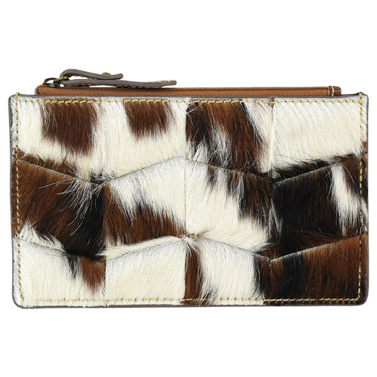 22086735W - Tony Lama Organizer Wallet Hair-On Accents