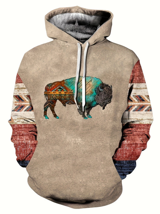 TMSWST7 - Buffalo Print Sweatshirt