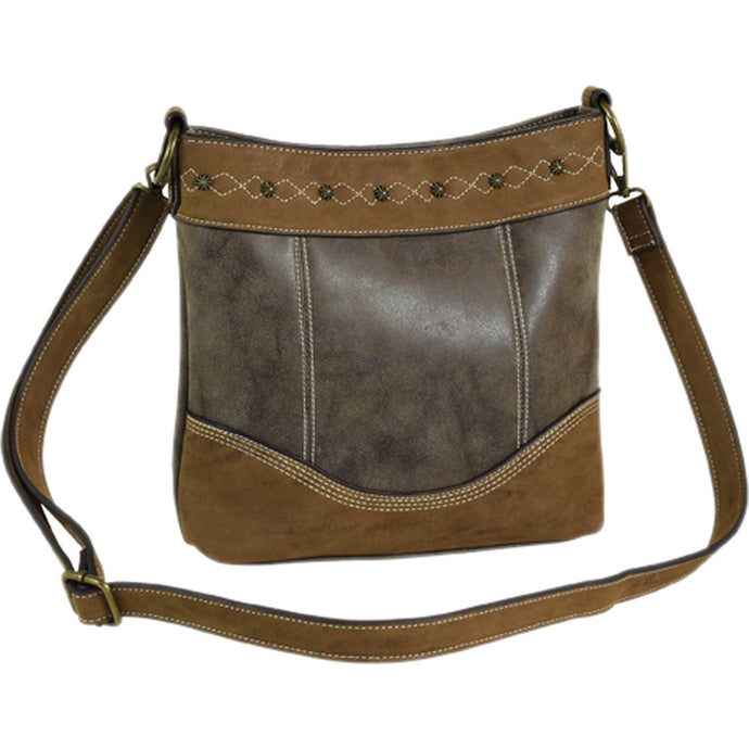 2166542 - Justin Weathered Brown Crossbody Bag