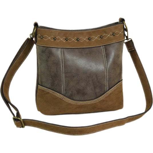 2166542 - Justin Weathered Brown Crossbody Bag