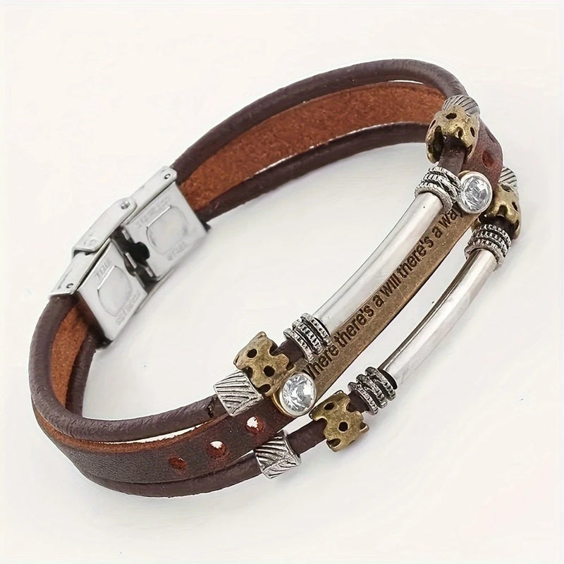 Load image into Gallery viewer, TMBC37 - Where There&#39;s a Will Layered Bracelet
