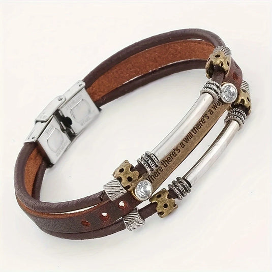TMBC37 - Where There's a Will Layered Bracelet