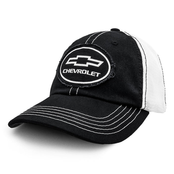 32288 - Chevy Oval Logo Patch Hat - Black