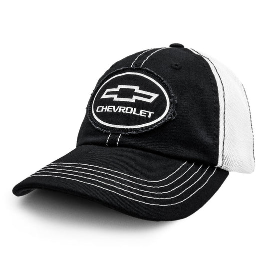 32288 - Chevy Oval Logo Patch Hat - Black