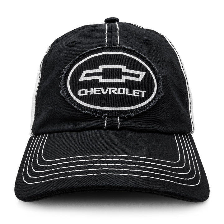 Load image into Gallery viewer, 32288 - Chevy Oval Logo Patch Hat - Black
