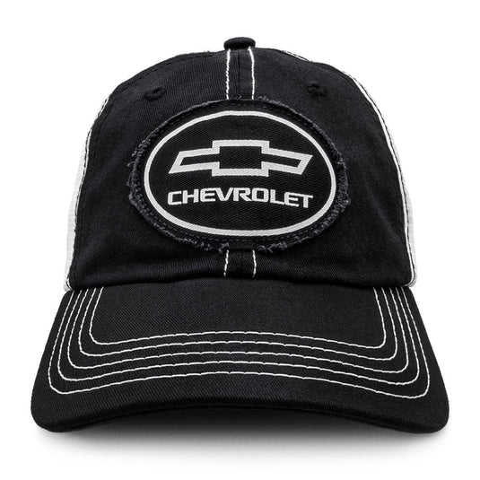 32288 - Chevy Oval Logo Patch Hat - Black