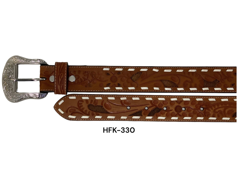 Load image into Gallery viewer, HFK-330 - Ranger Belt Co. Buckstitch Leather Belt
