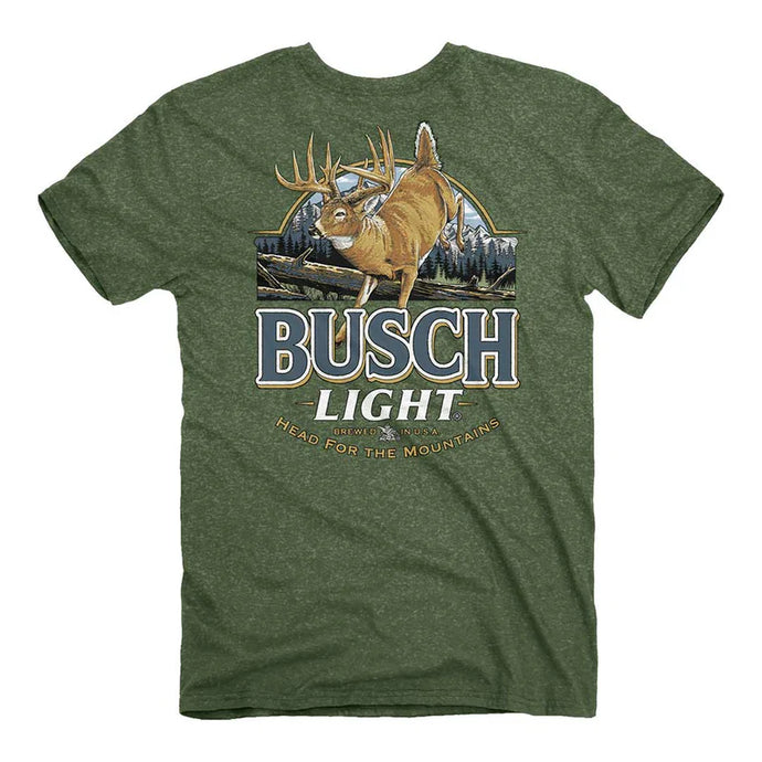 3350 - Busch Light - Deer Label T-Shirt