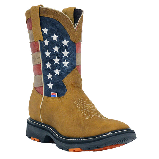 3501 - RockinLeather Women's American Flag Boot