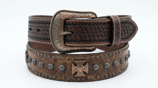 1094 - 1.5" Choc B&B W/Ostrich & CP