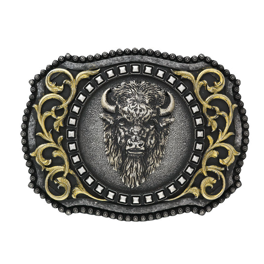 37010 - Nocona Mens Buckle Buffalo