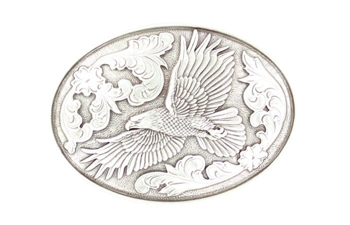 37044 - Nocona Oval Eagle Buckle