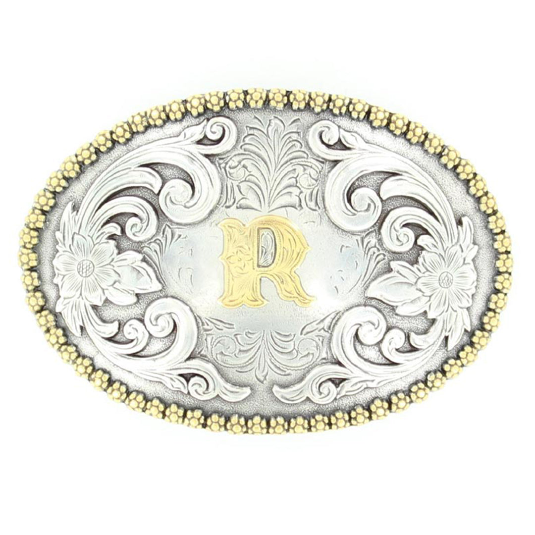 37072 - Nocona Oval Initial Buckle (Click to see available letters) – D ...