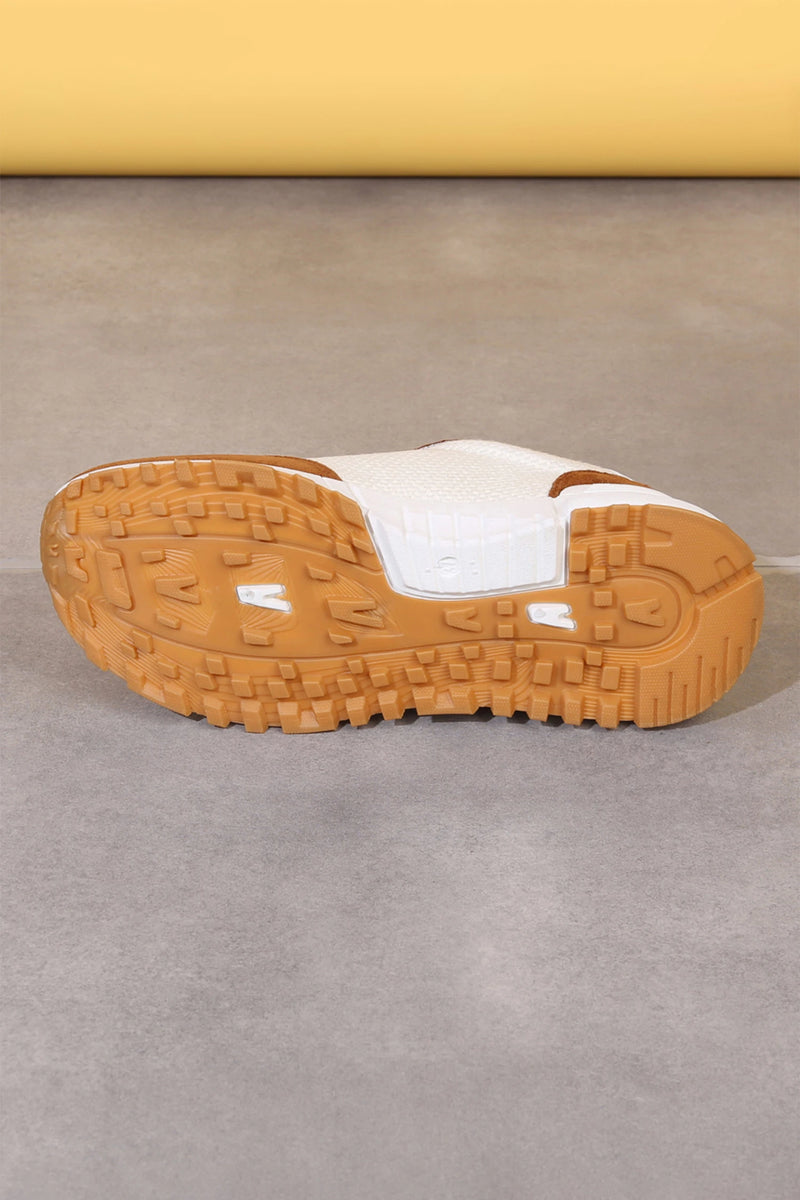 Load image into Gallery viewer, DLLSHOE 60  - Ginger Leopard Color Block Faux Suede Athletic Casual Sneakers
