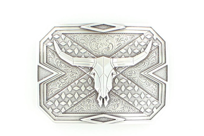 37680 - Nocona Steer Skull Buckle