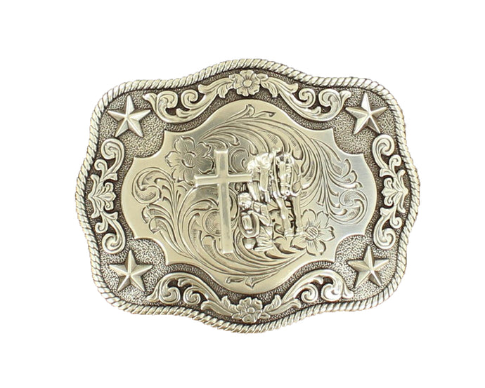 3798659 - Nocona Mens Antique Silver Buckle