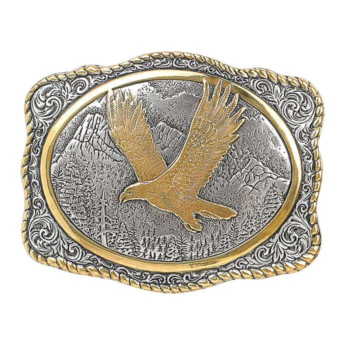 38046 - Crumrine Vintage Flying Eagle Buckle