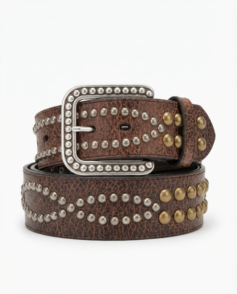 Load image into Gallery viewer, 711072 - Ariat Men's Brown Leather Belt
