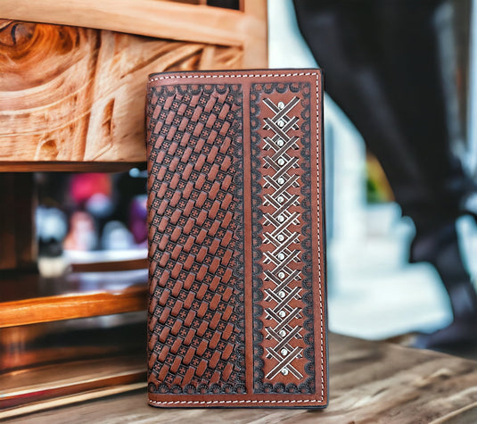 XRSW2R - Twisted X Basketweave Rodeo Wallet