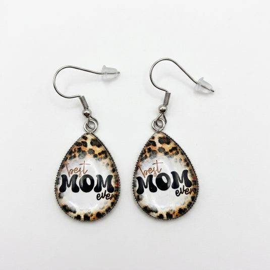 TMER58 - Best Mom Ever Dangle Earrings