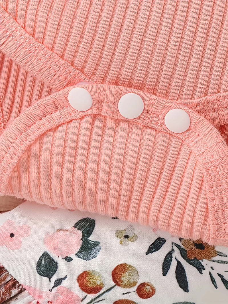 Load image into Gallery viewer, TMCHD70 - Children&#39;s Pink Highland Cow 3 Piece Set
