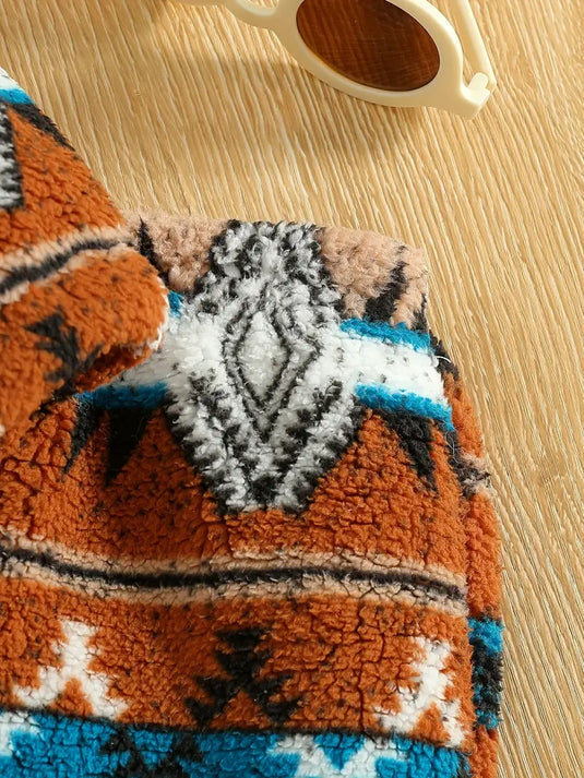 TMCHD45 - Baby & Child Aztec Print 2 Piece Set