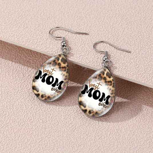 TMER58 - Best Mom Ever Dangle Earrings