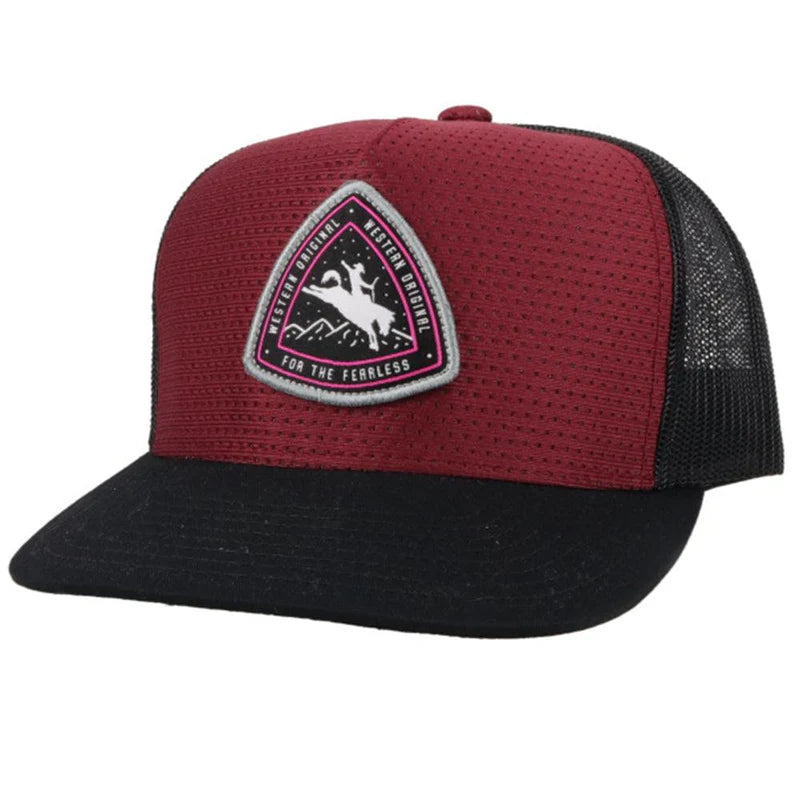 Load image into Gallery viewer, 4041T-MABK - Hooey "Summit" Maroon/Black Hat
