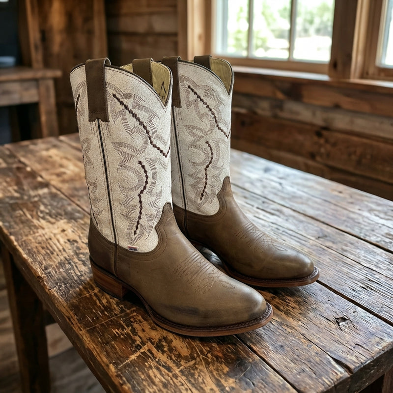 Load image into Gallery viewer, 200005 - RockinLeather Women's Crazy Round Toe Western Boot
