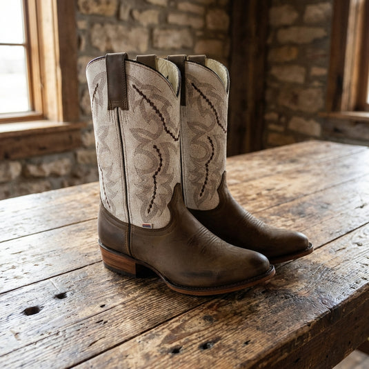 200005 - RockinLeather Women's Crazy Round Toe Western Boot